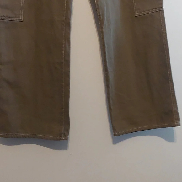 Olive Green Cargo Pants 14 Grunge Punk Skater - Picture 9 of 11